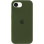 Силіконовий чохол Silicone Case Full Protective (AA) для Apple iPhone 16e (6.1) - Зелений / Dark Olive