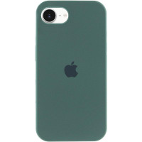 Силіконовий чохол Silicone Case Full Protective (AA) для Apple iPhone 16e (6.1) - Зелений / Pine green