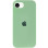 Силіконовий чохол Silicone Case Full Protective (AA) для Apple iPhone 16e (6.1) - Зелений / Pistachio