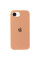 Силиконовый чехол Silicone Case Full Protective (AA) для Apple iPhone 16e (6.1) - Оранжевый / Cantaloupe - фото