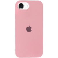 Силіконовий чохол Silicone Case Full Protective (AA) для Apple iPhone 16e (6.1) - Рожевий / Light pink