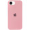 Силіконовий чохол Silicone Case Full Protective (AA) для Apple iPhone 16e (6.1) - Рожевий / Light pink