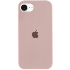 Силиконовый чехол Silicone Case Full Protective (AA) для Apple iPhone 16e (6.1) - Розовый / Pink Sand