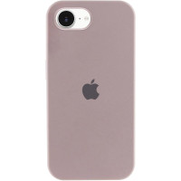 Силиконовый чехол Silicone Case Full Protective (AA) для Apple iPhone 16e (6.1) - Серый / Lavender