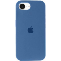 Силіконовий чохол Silicone Case Full Protective (AA) для Apple iPhone 16e (6.1) - Синій / Blue Jay