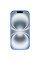 Силіконовий чохол Silicone Case Full Protective (AA) для Apple iPhone 16e (6.1) - Синій / Capri Blue - фото