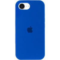 Силіконовий чохол Silicone Case Full Protective (AA) для Apple iPhone 16e (6.1) - Синій / Capri Blue
