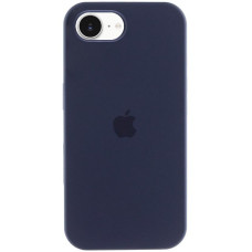 Силіконовий чохол Silicone Case Full Protective (AA) для Apple iPhone 16e (6.1) - Темно-синій / Midnight blue