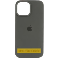 Силиконовый чехол Silicone Case Full Protective (AA) для Apple iPhone 16e (6.1) - Темно-коричневый / Umber