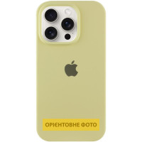 Силиконовый чехол Silicone Case Full Protective (AA) для Apple iPhone 17 (6.3) - Желтый / Mellow Yellow