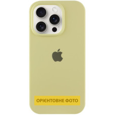 Силиконовый чехол Silicone Case Full Protective (AA) для Apple iPhone 17 (6.3) - Желтый / Mellow Yellow