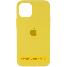 Силіконовий чохол Silicone Case Full Protective (AA) для Apple iPhone 17 (6.3) - Жовтий / Yellow