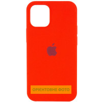 Силиконовый чехол Silicone Case Full Protective (AA) для Apple iPhone 17 (6.3) - Красный / Red