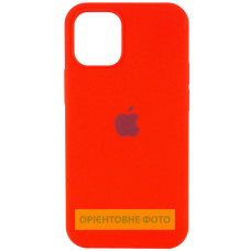 Силиконовый чехол Silicone Case Full Protective (AA) для Apple iPhone 17 (6.3) - Красный / Red