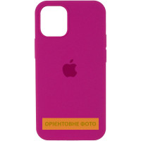 Силіконовий чохол Silicone Case Full Protective (AA) для Apple iPhone 17 (6.3) - Малиновий / Dragon Fruit