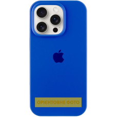 Силиконовый чехол Silicone Case Full Protective (AA) для Apple iPhone 17 (6.3) - Синий / Capri Blue