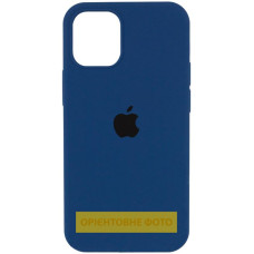 Силіконовий чохол Silicone Case Full Protective (AA) для Apple iPhone 17 (6.3) - Синій / Deep navy