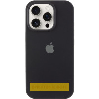 Силиконовый чехол Silicone Case Full Protective (AA) для Apple iPhone 17 (6.3) - Черный / Black