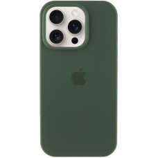 Силіконовий чохол Silicone Case Full Protective (AA) для Apple iPhone 17 Pro (6.3) - Зелений / Cyprus Green