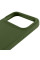 Силиконовый чехол Silicone Case Full Protective (AA) для Apple iPhone 17 Pro (6.3) - Зеленый / Dark Olive - фото