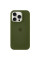 Силиконовый чехол Silicone Case Full Protective (AA) для Apple iPhone 17 Pro (6.3) - Зеленый / Dark Olive - фото