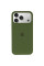 Силиконовый чехол Silicone Case Full Protective (AA) для Apple iPhone 17 Pro (6.3) - Зеленый / Dark Olive - фото
