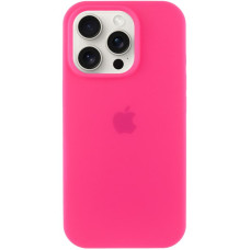 Силіконовий чохол Silicone Case Full Protective (AA) для Apple iPhone 17 Pro (6.3) - Рожевий / Barbie pink