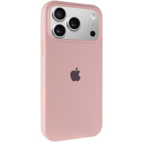 Силиконовый чехол Silicone Case Full Protective (AA) для Apple iPhone 17 Pro (6.3) - Розовый / Pink Sand