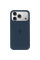 Силиконовый чехол Silicone Case Full Protective (AA) для Apple iPhone 17 Pro (6.3) - Синий / Deep navy - фото