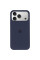 Силиконовый чехол Silicone Case Full Protective (AA) для Apple iPhone 17 Pro (6.3) - Темно-синий / Midnight blue - фото