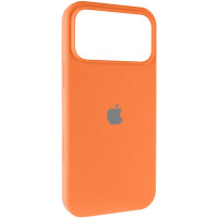 Силиконовый чехол Silicone Case Full Protective (AA) для Apple iPhone 17 Pro (6.3) - Оранжевый / Orange