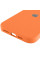 Силіконовий чохол Silicone Case Full Protective (AA) для Apple iPhone 17 Pro (6.3) - Помаранчевий / Orange - фото