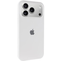 Силіконовий чохол Silicone Case Full Protective (AA) для Apple iPhone 17 Pro Max (6.9) - Білий / White