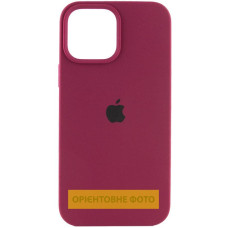 Силиконовый чехол Silicone Case Full Protective (AA) для Apple iPhone 17 Pro Max (6.9) - Бордовый / Maroon
