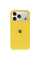 Силиконовый чехол Silicone Case Full Protective (AA) для Apple iPhone 17 Pro Max (6.9) - Желтый / Yellow - фото