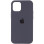 Силиконовый чехол Silicone Case Full Protective (AA) для Apple iPhone 17 Pro Max (6.9) - Серый / Dark Gray