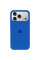 Силиконовый чехол Silicone Case Full Protective (AA) для Apple iPhone 17 Pro Max (6.9) - Синий / Capri Blue - фото