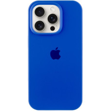 Силіконовий чохол Silicone Case Full Protective (AA) для Apple iPhone 17 Pro Max (6.9) - Синій / Capri Blue