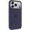 Силиконовый чехол Silicone Case Full Protective (AA) для Apple iPhone 17 Pro Max (6.9) - Темно-синий / Midnight blue