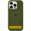 Силиконовый чехол Silicone Case Full Protective (AA) для Apple iPhone 17 Air (6.5) - Зеленый / Dark Olive