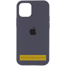 Силиконовый чехол Silicone Case Full Protective (AA) для Apple iPhone 17 Air (6.5) - Серый / Dark Gray