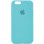 Силіконовий чохол Silicone Case Full Protective (AA) для Apple iPhone 6/6s (4.7) - Бірюзовий / Marine Green