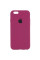 Силиконовый чехол Silicone Case Full Protective (AA) для Apple iPhone 6/6s (4.7) - Бордовый / Maroon - фото
