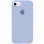 Силіконовий чохол Silicone Case Full Protective (AA) для Apple iPhone 6/6s (4.7) - Блакитний / Lilac Blue