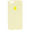 Силіконовий чохол Silicone Case Full Protective (AA) для Apple iPhone 6/6s (4.7) - Жовтий / Mellow Yellow
