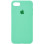Силіконовий чохол Silicone Case Full Protective (AA) для Apple iPhone 6/6s (4.7) - Зелений / Spearmint