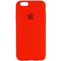 Силиконовый чехол Silicone Case Full Protective (AA) для Apple iPhone 6/6s (4.7) - Красный / Red