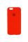 Силіконовий чохол Silicone Case Full Protective (AA) для Apple iPhone 6/6s (4.7) - Червоний / Red - фото