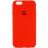 Силіконовий чохол Silicone Case Full Protective (AA) для Apple iPhone 6/6s (4.7) - Червоний / Red