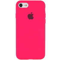 Силиконовый чехол Silicone Case Full Protective (AA) для Apple iPhone 6/6s (4.7) - Розовый / Barbie pink